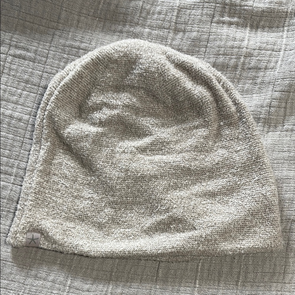 Cozy Gray Knit Beanie barefoot dreams